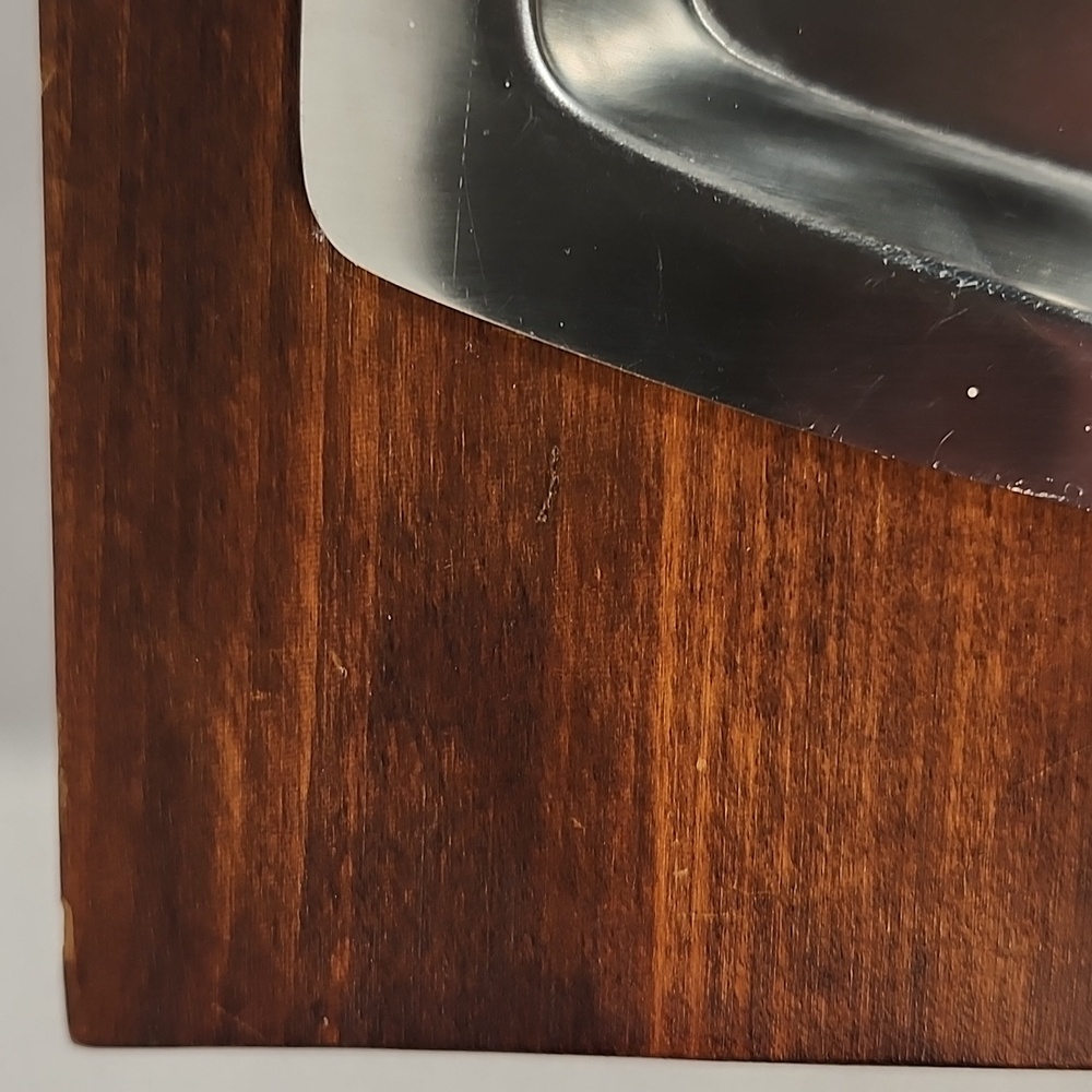 Vintage Mid Century Modern MCM/Retro Wood Cheese Charcuterie Board - Picture 11 of 16